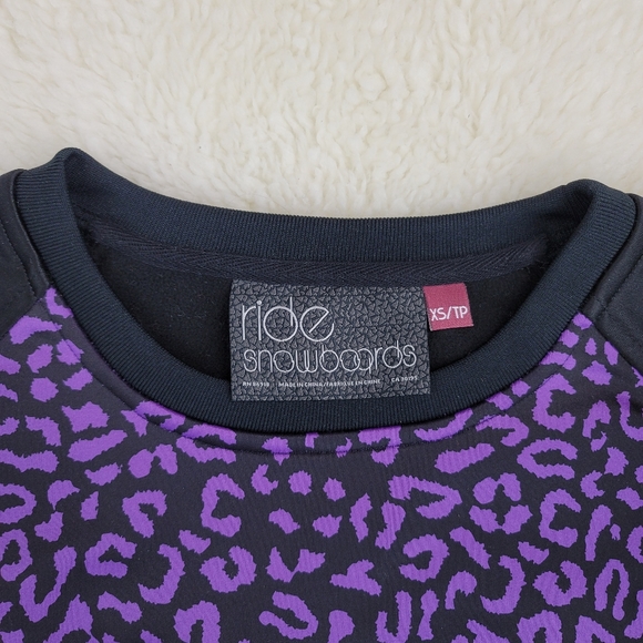 Ride Snowboards JUDKINS Fleece Crew Jacket Sz XS - Picture 10 of 16